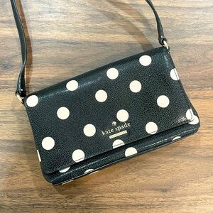 Brand New Small Kate Spade Crossbody Polka Dot Purse